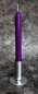 Mobile Preview: Hexenshop Dark Phönix Durchgefärbte Ritualkerze Dunkel Violett